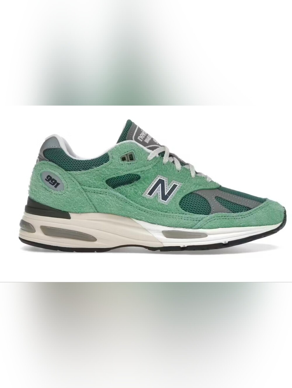 New Balance 991v2 Made in UK "Mineral Green" Grounded Pastels - Size 7 - Picture 2 of 9